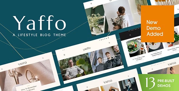 Yaffo v1.4.42 – A Lifestyle Personal Blog WordPress Theme