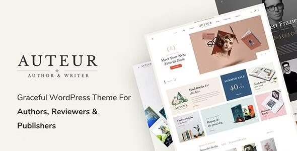 Auteur v7.0 – WordPress Theme for Authors and Publishers