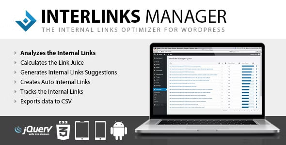 Interlinks Manager v1.35 – The Best Internal Linking Plugin for WordPress