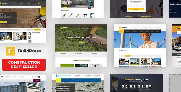 BuildPress v5.7.0 – Multi-purpose Construction and Landscape WP Theme