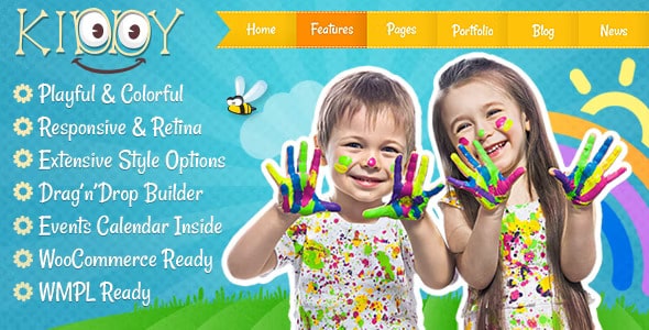 Kiddy v2.0.5 – Children WordPress theme