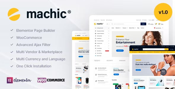 Machic v1.4.0 – Electronics Store WooCommerce Theme