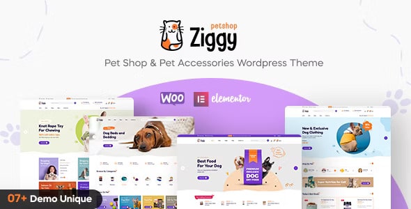 Ziggy v1.2.5 – Pet Shop WordPress Theme
