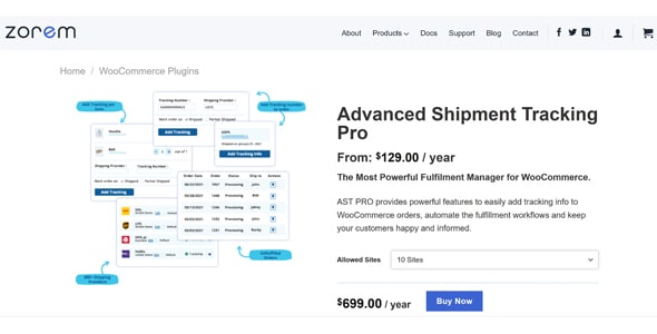 Advanced Shipment Tracking Pro v4.6.1 – WooCommerce Fulfilment