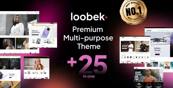 Loobek v1.1.9 – Elementor Multipurpose WooCommerce Theme