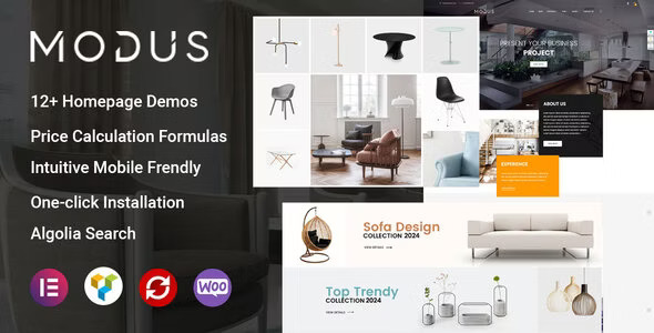 Modus v2.0.7 – Modern Furniture WooCommerce Theme