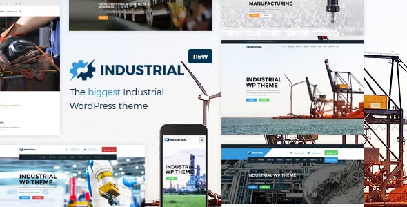 Industrial v1.7.3 – Factory Business WordPress Theme