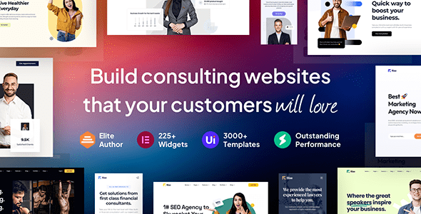 Rise v4.0.0 – Business & Consulting WordPress Theme