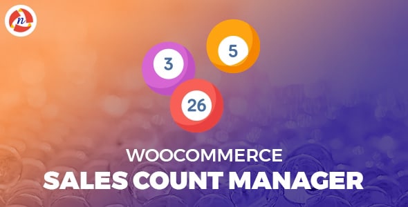 WooCommerce Sales Count Manager