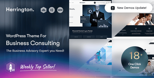 Herrington v1.0.4 – Business Consulting WordPress Theme