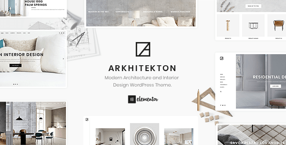 Arkhitekton v1.3.4 – Modern Architecture and Interior Design WordPress Theme