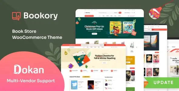 Bookory v2.2.0 – Book Store WooCommerce Theme