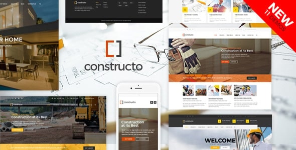 Constructo v4.3.6 – Construction WordPress Theme