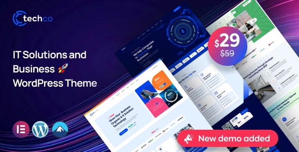 Techco – IT Solutions & Business WordPress Theme