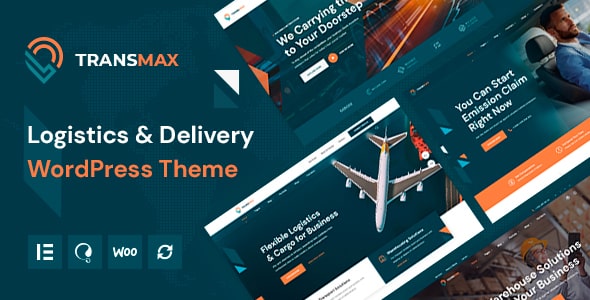 Transmax v1.0.23 – Logistics & Delivery Company WordPress Theme