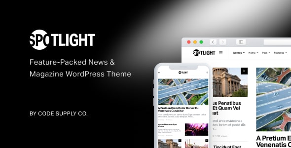 Spotlight v1.7.8 – Feature-Packed News & Magazine WordPress Theme