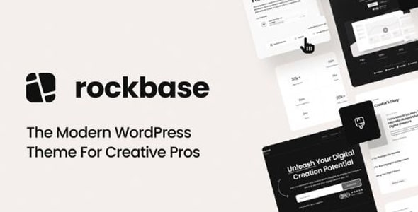 Rockbase v1.2.1 – The Modern WordPress Theme For Creative Pros
