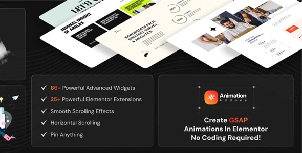 Animation Addons for Elementor Pro v2.3.5