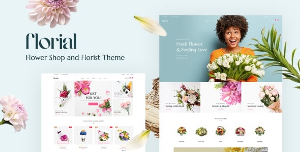 Florial v1.7 – Flower Store WooCommerce WordPress Theme