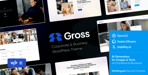 Gross v1.6 – Business & Consulting WordPress Theme