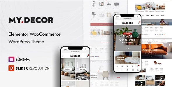 MyDecor v1.5.0 – Elementor WooCommerce WordPress Theme
