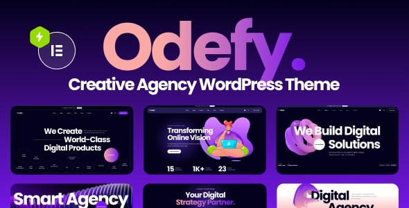 Odefy v1.0.12 – Creative Multipurpose WordPress Theme