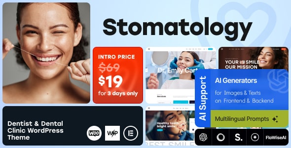 Stomatology v1.0 – Dentist & Dental Clinic WordPress Theme