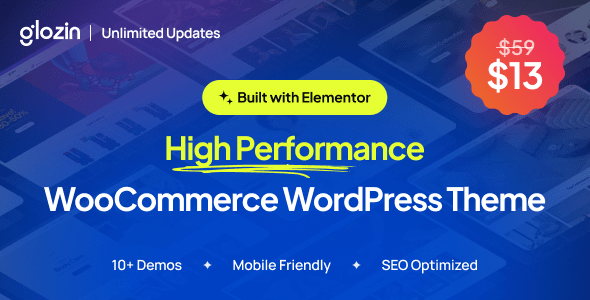 Glozin v1.1.0 – Multipurpose WooCommerce WordPress Theme