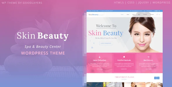 Skin Beauty v1.3.9 – Spa WordPress