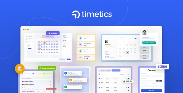 Timetics Pro v1.0.33 – WordPress Appointment Booking plugin