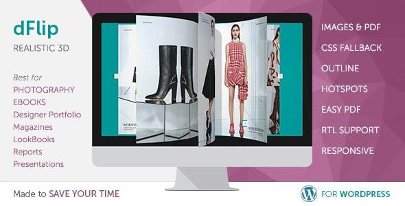 DearFlip (dflip) v2.4.13 – DearFlip 3D Flipbook Plugin for WordPress