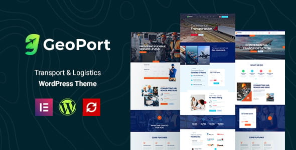 Geoport v3.0.6 – Transport & Logistics WordPress Theme