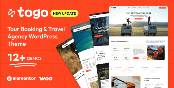 Togo v1.1.0 – Tour Booking & Travel WordPress Theme