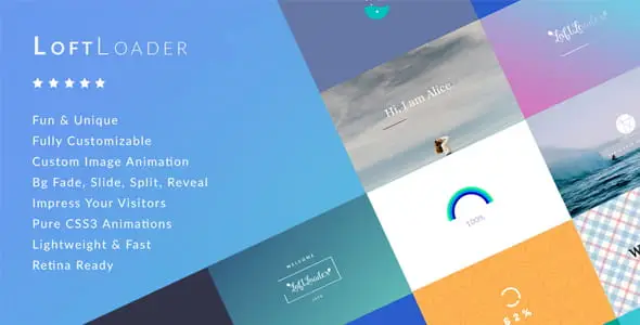 LoftLoader Pro v2.6 – Preloader Plugin for WordPress