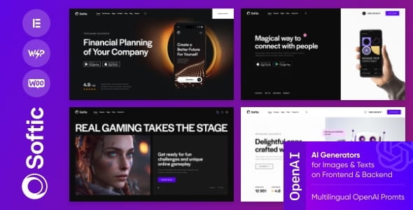 Softic v1.20.0 – Web Company Digital WordPress Theme