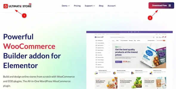 Ultimate Store Kit Pro v2.8.3 – Best WooCommerce Elementor Addon