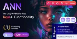 AI ANN v1.37.0 – AI Generator & AI Agency WordPress Theme