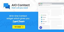 AIO Contact v3.1.0 – All in One Contact Widget – Support Button