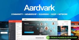 Aardvark v4.6.4.1 – Community, Membership, BuddyPress Theme