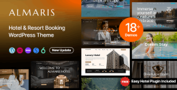 Almaris v1.3.6 – Hotel Booking WordPress Theme