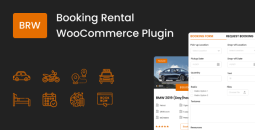 BRW v1.9.5 – Booking Rental Plugin WooCommerce