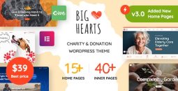 BigHearts v3.1.8 – Charity & Donation WordPress Theme