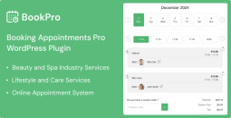 BookPro v1.1.1 – Appointment Booking WordPress Plugin