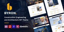 Byron v1.25 | Construction and Engineering WordPress Theme