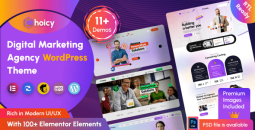 Choicy v3.0.0 – Digital Marketing Agency WordPress Theme