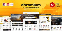 Chromium v1.4.1 – Auto Parts Shop WordPress Elementor Theme