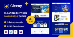Cleeny v1.0.0 – Cleaning Services & Repair Company WordPress Theme