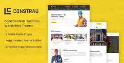Constrau v1.3.7 – Construction Business WordPress Theme
