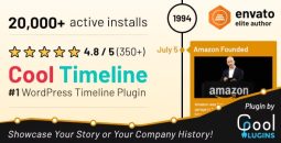 Cool Timeline Pro v4.9.1 – WordPress Timeline Plugin