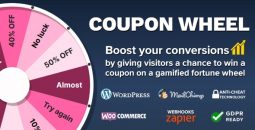 Coupon Wheel For WooCommerce and WordPress v3.5.9